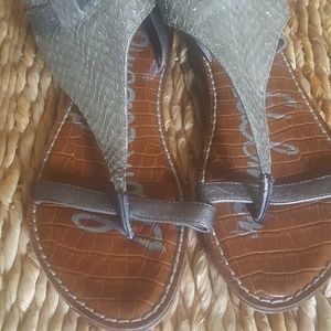 Sam Edelman grey sandals Sz11